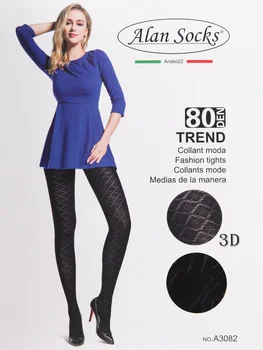 

Black tights with rhombus