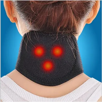 

Tourmaline Products Magnetic Therapy Neck Support Neck brace Tourmaline Neck Self Heating Relieve Pain Men Women H001