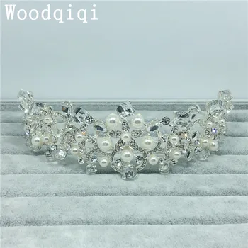 

Woodqiqi ganchos de cabello crown queen hair jewelry accesorios cabello bridal hair ornament hochzeitsschmuck bridal accessories