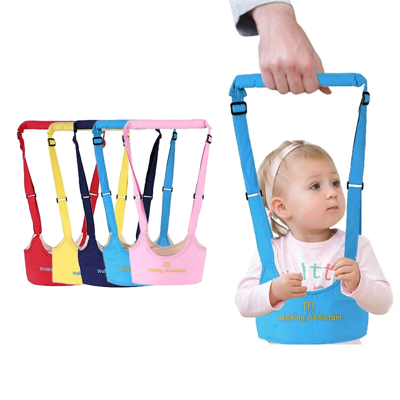 

Baby Walker Harness Breathable Vest Style Cotton Assistant Leash for Toddler Learning Walking Safety Belt Baby Care Props