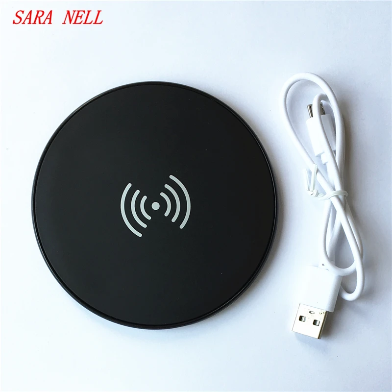 

SARA NELL QI wireless charger ultra-thin For iPhone X Apple 8 8 plus Samsung s8 s7 Android phone wireless charging transmitter