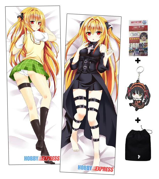 Хобби Экспресс Yami To Love Ru Dakimakura японский Otaku Waifu обнимающая наволочка ADP93049 | Дом и