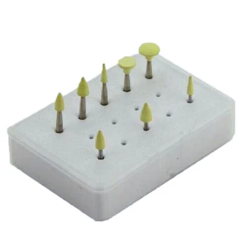 

8Pieces/lot Zirconia All Ceramics Z max Grinding RA FG Diamond Bur Polisher Kits Stone Polishing Tools Dental lab Materials