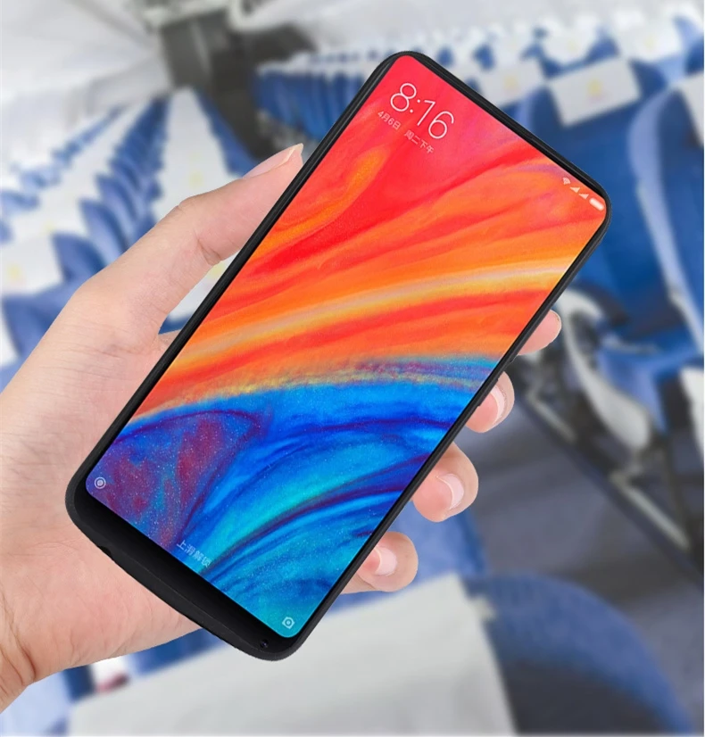 Для Xiaomi Mi 8 чехол для аккумулятора 6000 мАч ультра тонкий чехол для резервного зарядного устройства для Xiaomi Mi 8 чехол для аккумулятора умный чехол для зарядного устройства