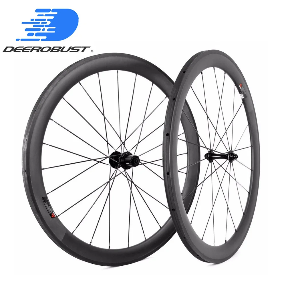 

1309g Standard 700c 50mm x 23mm Carbon Tubular Road Bike Wheels Bicycle Wheelset Novatec/ Powerway/Bitex/Chosen hubs V shape