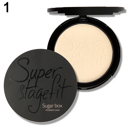 

Pressed Face Powder Oil-Control Makeup Cosmetic Contour Palette Beauty Tool