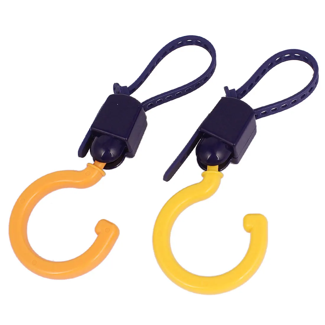 UXCELL Stroller Pram Plastic Hanging Rail Adjustable Fastener Rotating