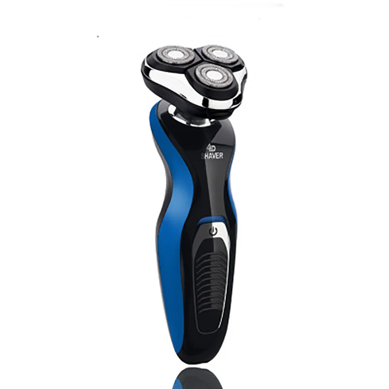 

4D Electric Shaver Men Shaving Razors 220V Rechargeable with Waterproof Triple Floating Blade Heads Beard Trimmer Machine