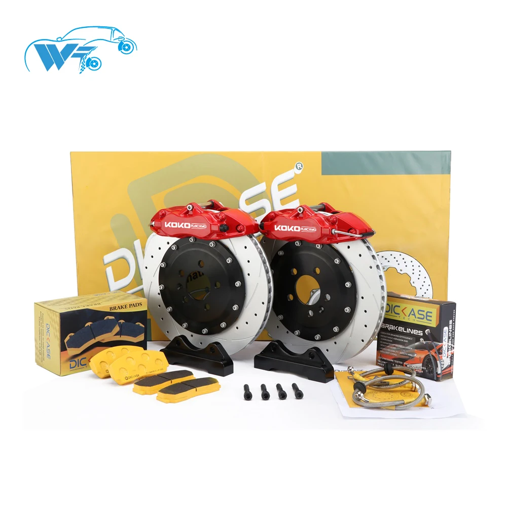 

KOKO RACING WT9200 brake caliper kit car brake accessories brake disc 330*28mm front disc forHonda integra Dc2 type R 98year