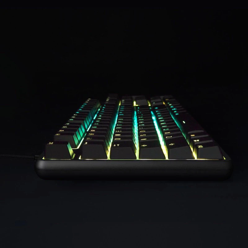 Оригинальный Xiaomi mi Ga ng пользовательская клавиатура 104 клавиш USB Проводная