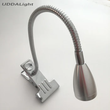 

desk table lamp1-3w with clamp plug and switch