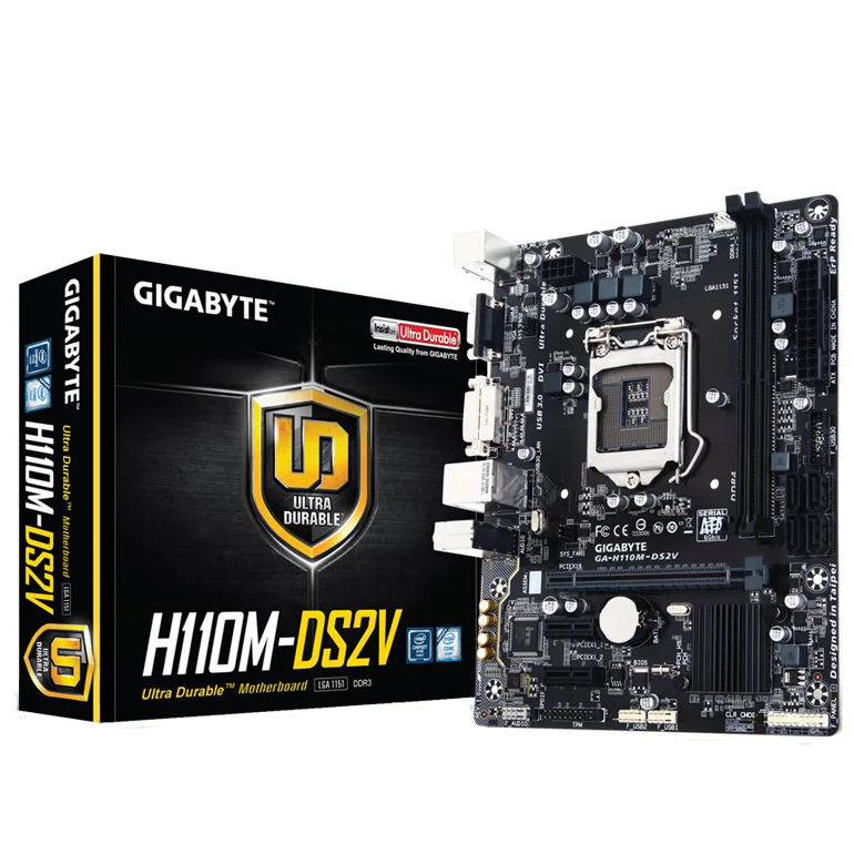 For Gigabyte GA H110M DS2 DDR4 Original new Motherboard H110M DS2 H110
