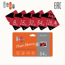 Карта памяти AEGO 128 64 32 16 8ГБ U1 Class 10 microSDXC(без адаптер