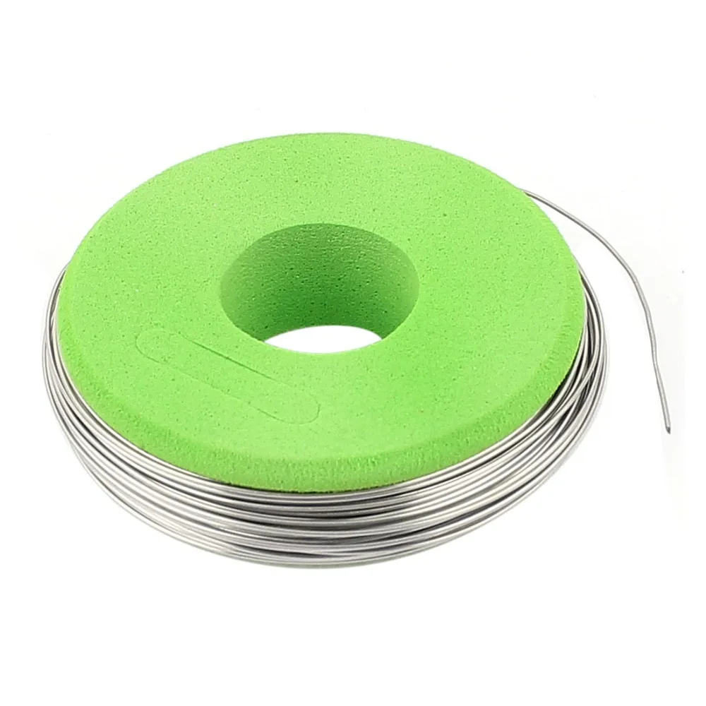 

UXCELL Nichrome 80 Round Wire 0.5mm 24 AWG 7.5M Roll 5.551Ohm/m Resistance For High Temperature Furnaces In Heat Treating Wires