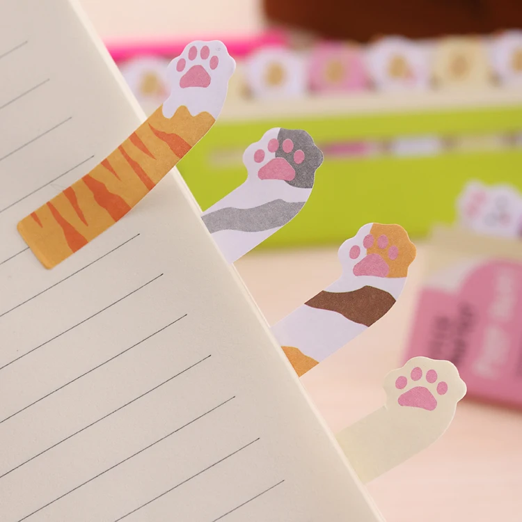 1pc New Mini Lovely Cartoon Animals Panda Cat Memo Pad Sticky Notes Memo Notebook Stationery School Supplies Note Paper Stickers