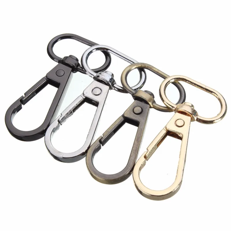

5Pcs/bag Bag Clasps Lobster Swivel Keychain Trigger Clips Snap Hook Keyring Holder Fashion Jewelry Accessories 4 Colors