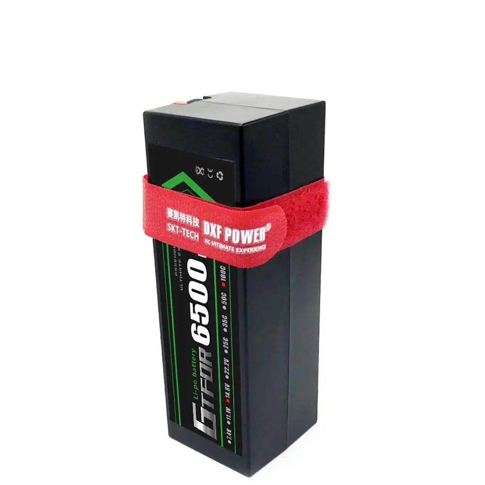 GTFDR Lipo 4s Battery 14 8V 6500mAh 100C MAX 200C Hard Case For 1 8 1 2