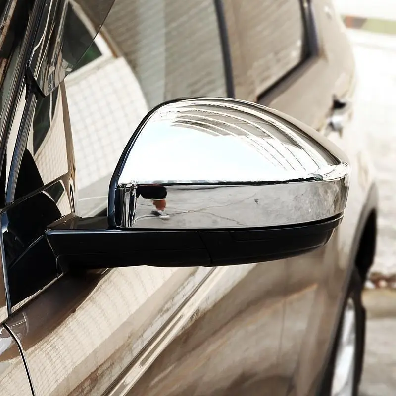 

Wing Mirror exterior promote modified modification bright sequins car styling covers parts trim 16 17 FOR Jaguar F-PACE