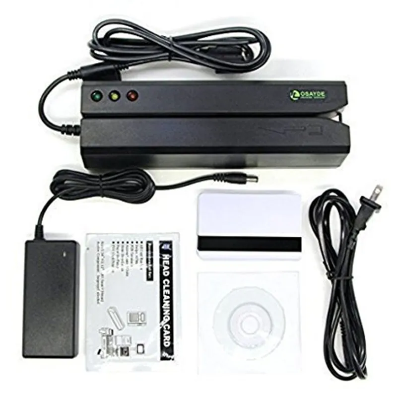 OSAYDE MSR605 Считыватель магнитных карт 3 трека писатель кодировщик сканер бесплатное