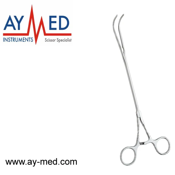 

Harken Clamps, tapered debakey jaws- vats minimally surgical instruments / clamps / harken forceps thoracoscopy scissors