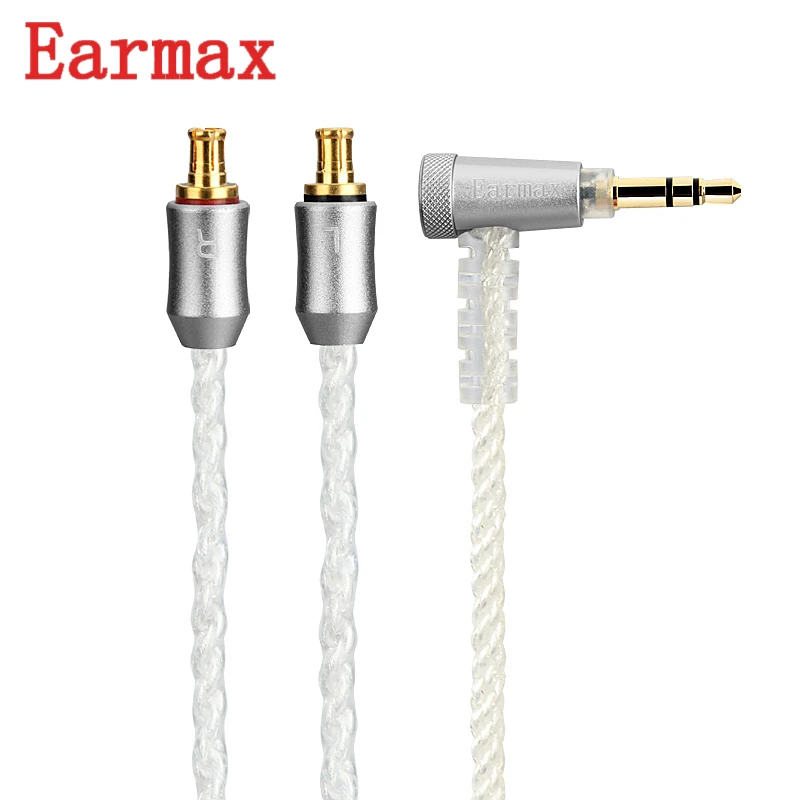 Earmax A2DC Earphone Cable 3.5mm Jack Audio Upgrade Cable Silver Plating Weave Wire For ATH-LS400/LS300/LS200/LS70/50/E40/E50/70 Earmax A2DC Earphone Cable 3.5mm Jack Audio Upgrade Cable Silver Plating Weave Wire For ATH-LS400/LS300/LS200/LS70/50/E40/E50/70