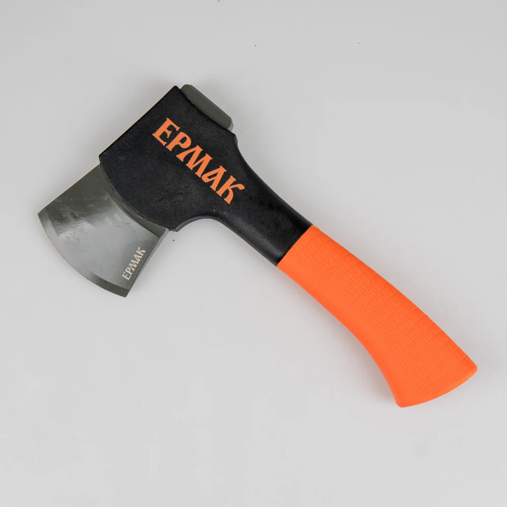 

axes Ermak AXE reinforced carpenter handle Teflon blade cleaver count knife bait selling quality knifes 662-092