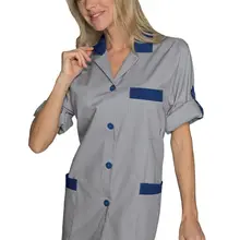 Рубашки с короткими рукавами серого цвета