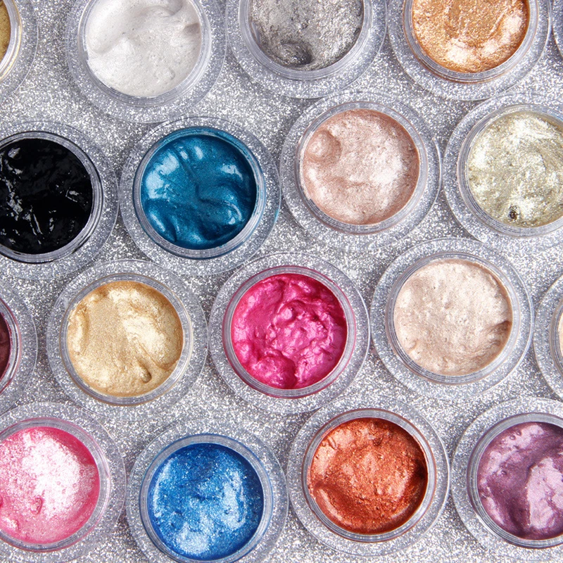 Eye Shadow Jelly Gel Cream Eyes Makeup Shimmer Brightening Highlight