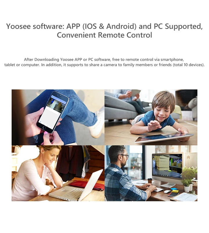 HOMSECUR APP HD WIFI камера ИК Ночное Видение + беспроводной PIR датчик для домашней