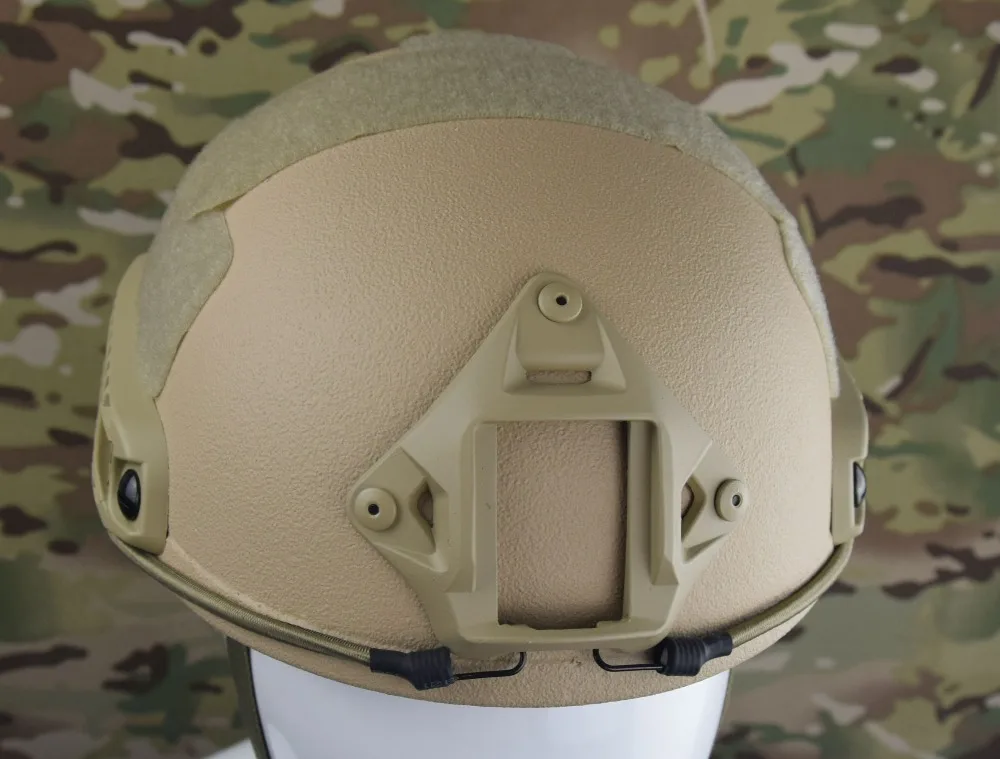 NIJ IIIA Быстрый Пуленепробиваемый Шлем тактический шлем с vas кожух и боковые рельсы