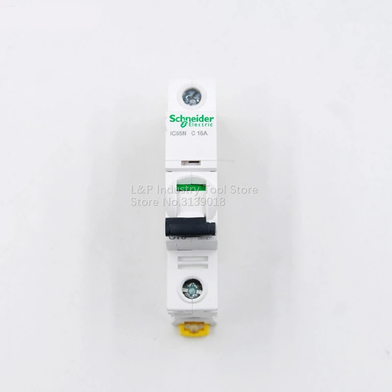 100% Новый оригинальный автоматический мини-выключатель Schneider IC65N 1P C16A A9F18116