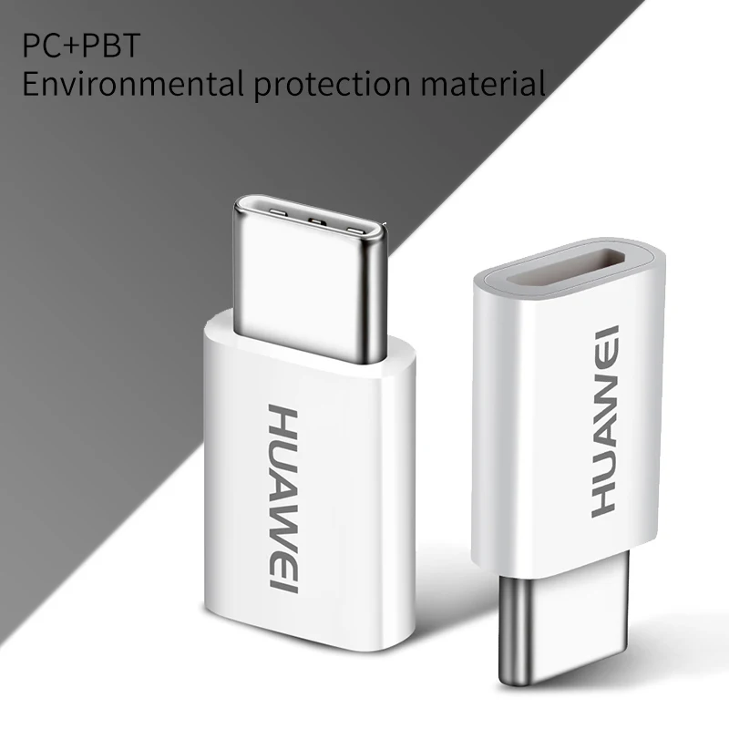 Huawei P20 Pro huawei Micro USB-type C конвертер type C адаптер для зарядки Mate10 Mate9 Pro Lite Honor V10 10 View 10 Nova 3e