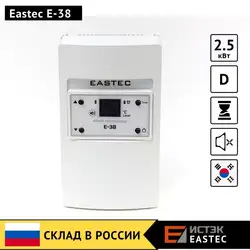 EASTEC E-38 Silent - корейский бесшумный, симисторный регулятор температуры с электронным управлением для теплого пола, котлов или конвектора с