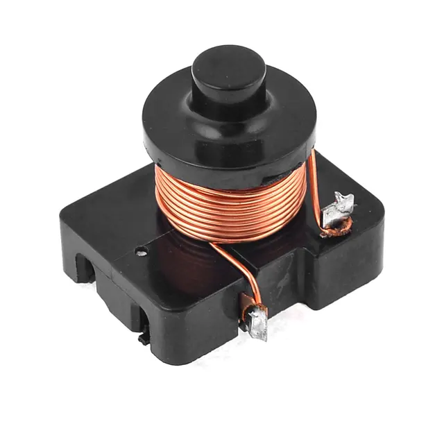 Black 1/3 Refrigerator Parts Electromagnetic Compressor