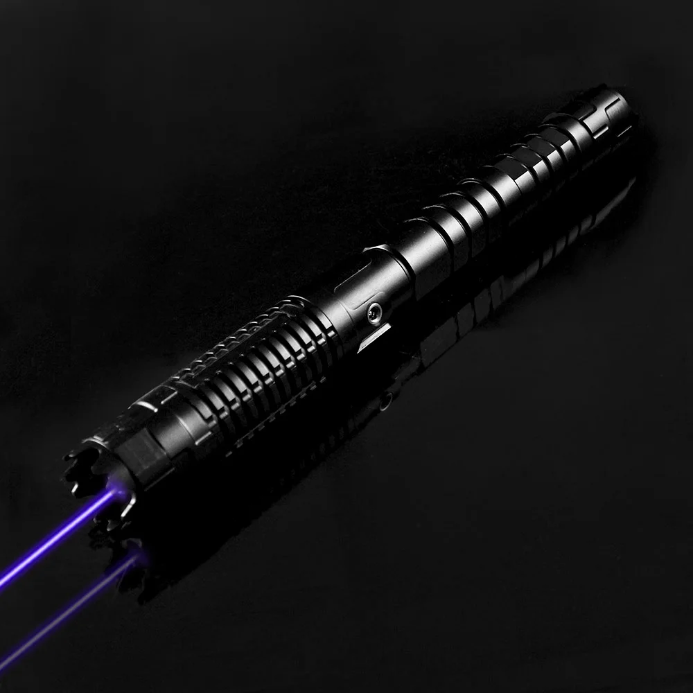 Láseres Ox OX-BX970 de alta potencia de 3 modos de 450nm incendiada láser azul ajustable 5000 m puntero láser azul con llave de seguridad envío gratis - 1