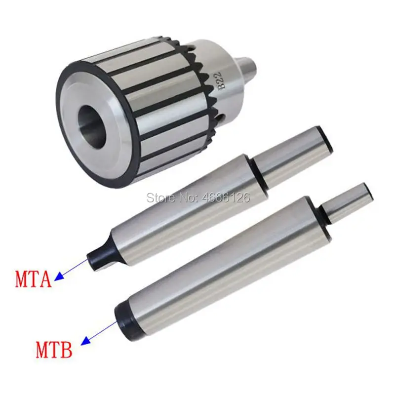 

Flat tail Morse cone MTA1 2 3 MTB2 3 B16 18 morse tapper Shank Drill Chuck 0.5-16mm Heavy Duty Taper Arbor Milling Tool