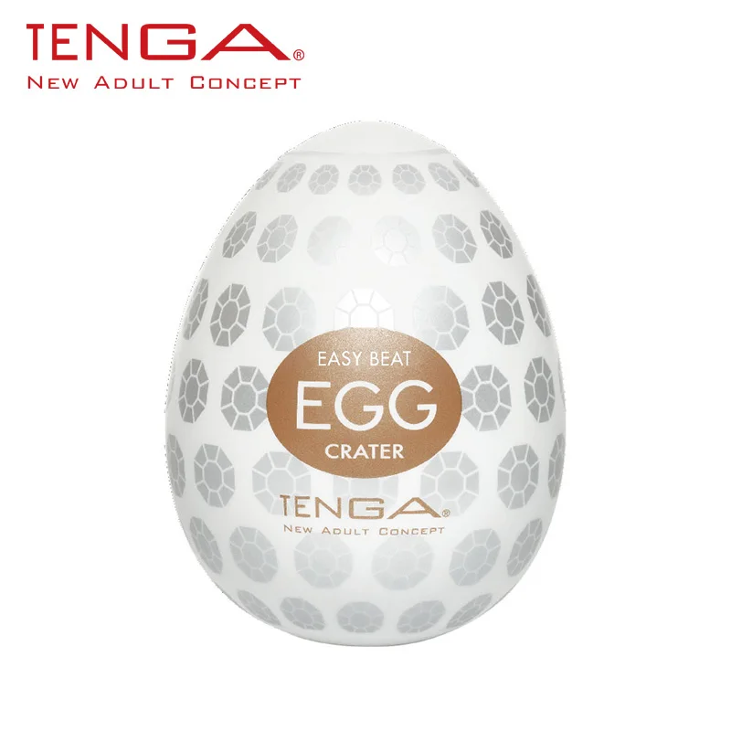 Original TENGA Egg Crater Silicone Masturbator Male Lubricant Included Easy Use Portable Stimulant Gift Boyfriend | Красота и