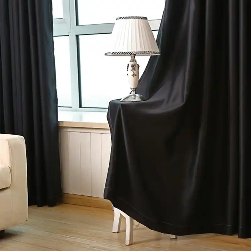 Blackout Curtain Room Thermal Insulated Grommet Darkening Drape