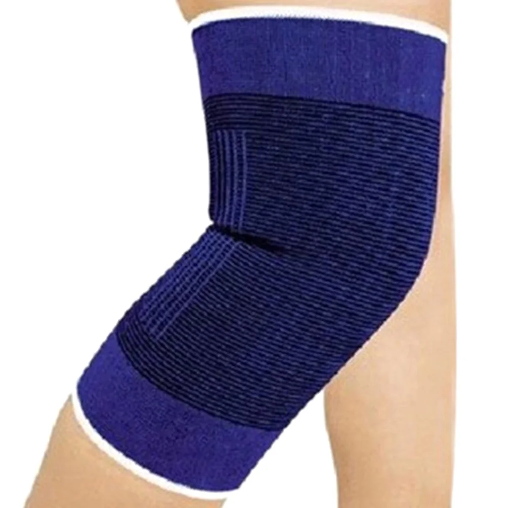 

1 Pair Knee Pads Elastic Brace Muscle Support Arthritis Sports Pain Relief Gym Knitted Warm Safety Guard Knee Protect