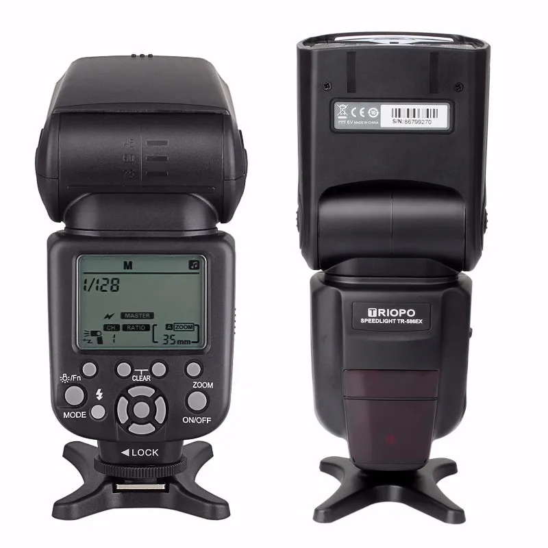 Triopo TR-586EX вспышка Speedlight Speedlite с адаптером горячий башмак для Canon Nikon sony Alpha A900 A700 A550 A500 A380 A350 A330