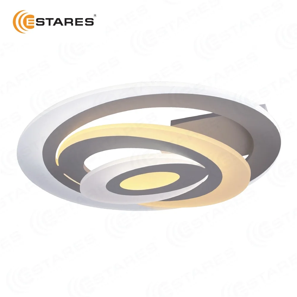 

ESTARES Controlled LED Lamp Ceiling Light GEOMATRIA Spiral double 60W OV-500-white-220-ip44