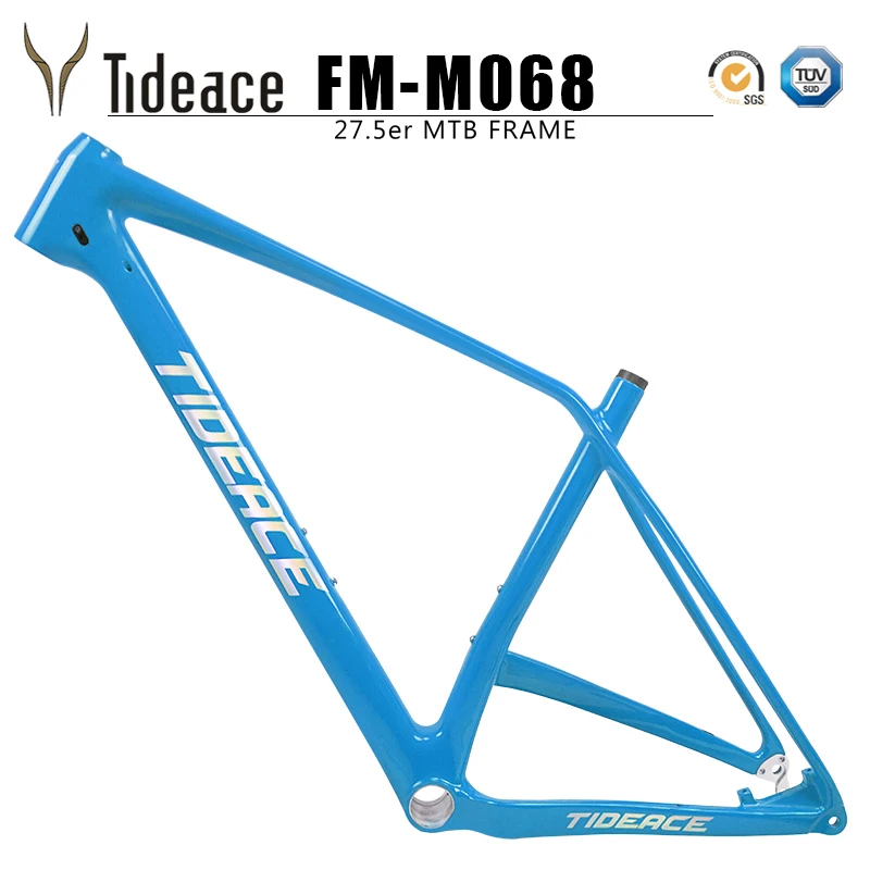 Tideace hardtail 27.5er полностью карбоновая рама для горного велосипеда 27 5 plus из