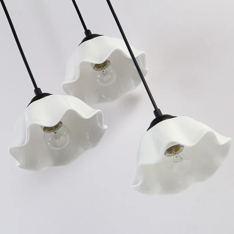

Modern Creative Northern Europe Art Concise Ceramic Pendant Lamp Cafe Restaurant Livingroom Decoration Lamp Free Shipping