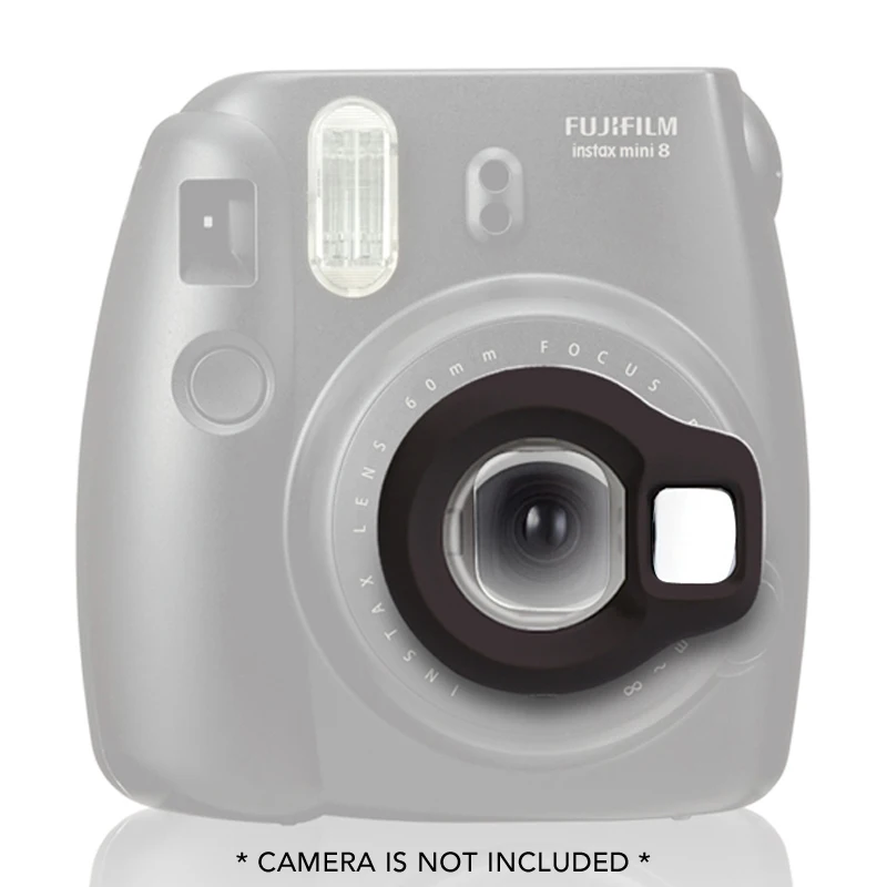 

Instax Mini 8 Instant Camera Close-up Lens Self Shoot Mirror by Takashi - Black