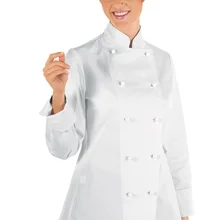 Женская белая куртка шеф-повара