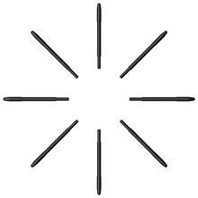 XP-Pen стандартная пассивная ручка без батареи Стилус Замена Nibs 50 штук(черный)/(белый) для XP-Pen Deco Pro, 12Pro, 13.3Pro
