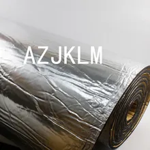 1 м x 80 см 5 мм Автомобильный теплостойкий глушитель изоляция звук Deadener Шум контроль коврик выхлоп анти Вибрация шум снижение глушитель