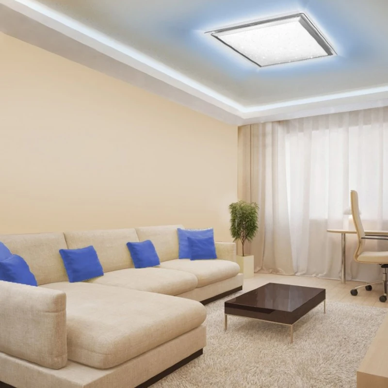  Estares Controlled LED Ceiling Light ARION 60 W RGB S-542-SHINY-220V-IP44 - 33023580530