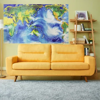 

4D5D CDP Painting of Globe, home or office decoration
