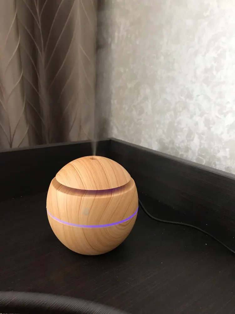 USB Round Aroma Essential Oil Diffuser